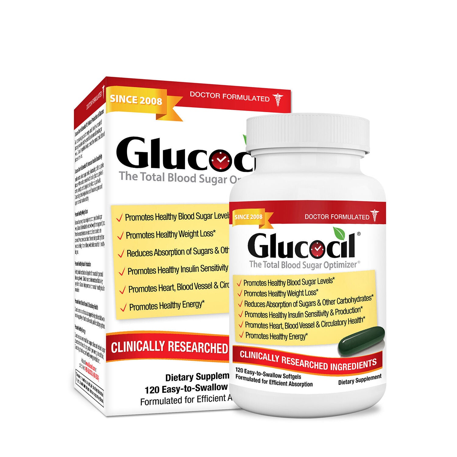 The Total Blood Sugar Optimizer* - 120 Softgels &#40;60 Servings&#41;  | GNC